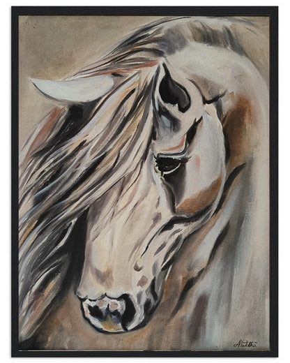 Gentle Gaze | Hand painted horse