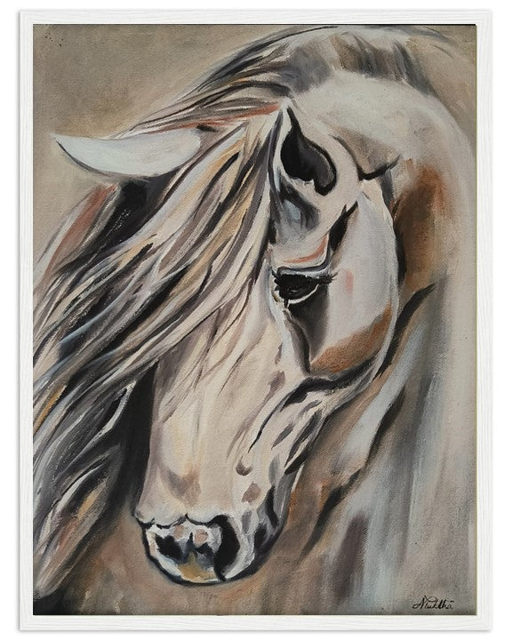 Gentle Gaze | Hand painted horse