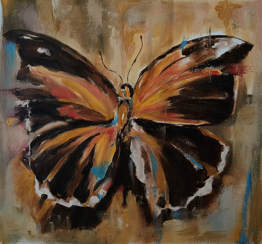 Spread your wings | Hand painted butterfly