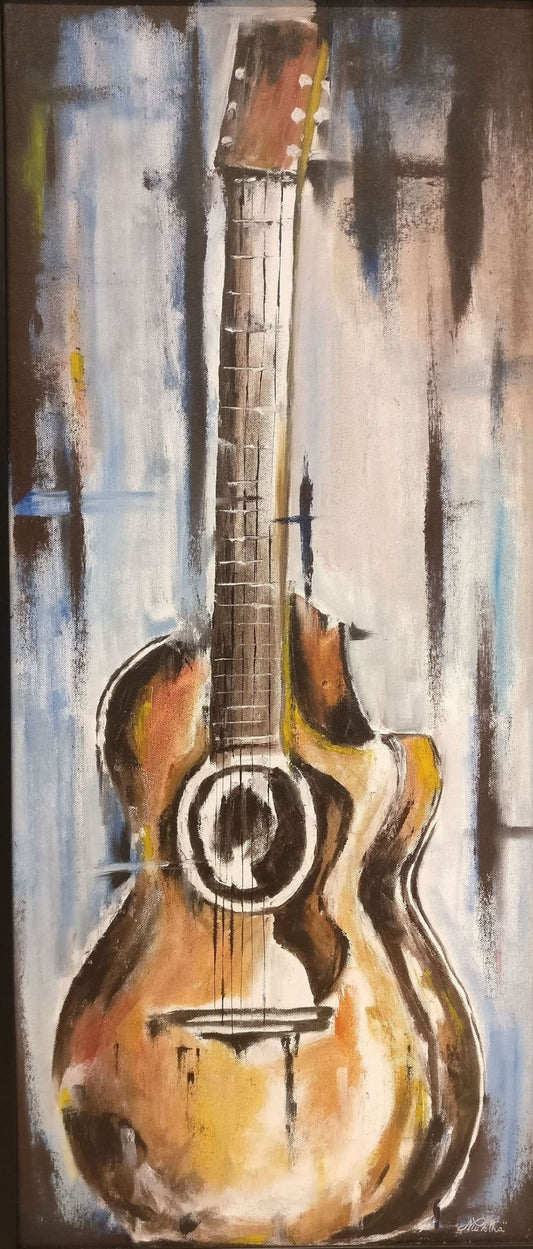 Strings | Hand painted artwork